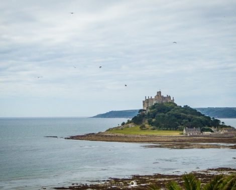 005_Cornwall, Drei Monate, St Michaels Mount, threemonthsagypsy