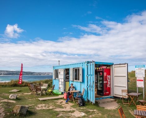 025_Cornwall, Drei Monate, Gwithian Bay, threemonthsagypsy